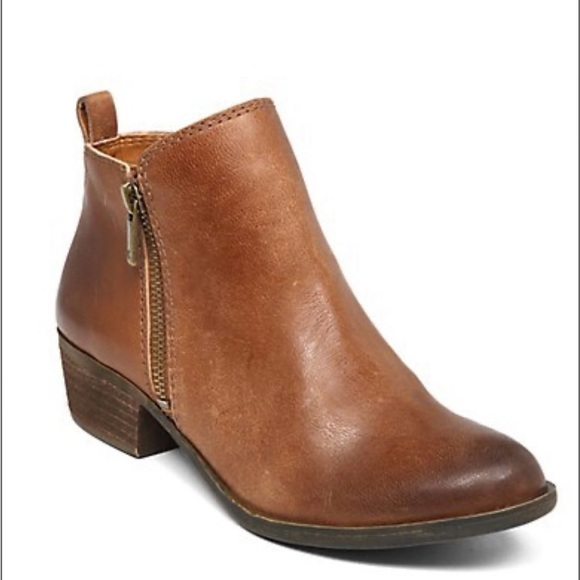 Lucky Brand Leather Basel Ankle Boots - Picture 2 of 8